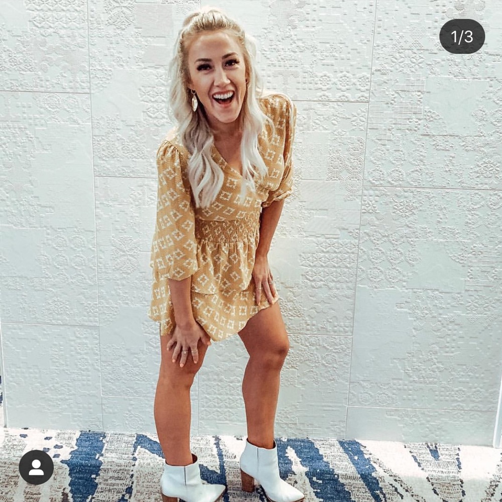 Yellow Summer Dress